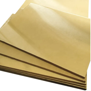 Плита латунна, лист 10х600х1500 мм Л63 ЛС59 м'яка, тверда