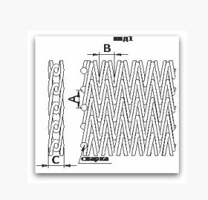 Сітка збірна подвійна транспортерна ТИП-4