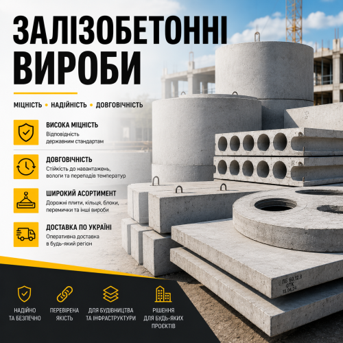 ЗБВ та бетонні вироби