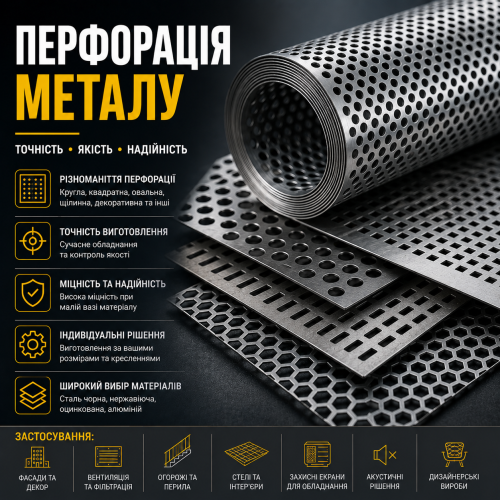 Перфорація металу