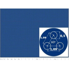 Перфорований лист н/ж 1000x2000х0,5 PA Rv0,5-1,09