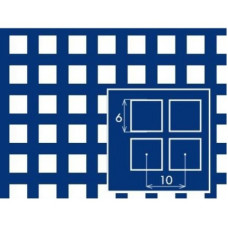 Перфорований лист 1000x2000х1 PC Qg6-10