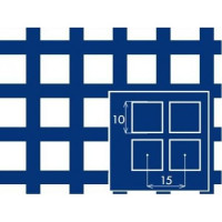 Лист оцинкований перфорований 1000x2000х1 PP Qg10-15