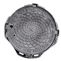 Люк чавунний каналізаційний типу "Т" (С250) мод.№4 (ПР)